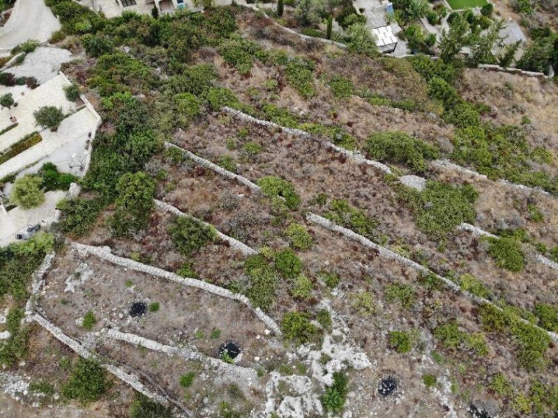Plaka bei Chania Kreta, Plaka: Atemberaubendes Grundstück mit Panoramablick auf Meer und Berge zu verkaufen Grundstück kaufen